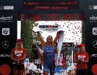 IRONMAN Austria-Favoritin Eva Wutti vor Comeback bei Autounfall verletzt / Bild: Getty Images for IRONMAN
