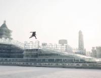 Frostige Action: Freerunner Jason Paul unterwegs in der Stadt aus Eis / Bild: David Robinson / Red Bull Content Pool