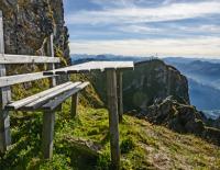 Pause am Katwalk in den Kitzbüheler Alpen / Bild: Ferienregion Hohe Salve / Peter Vonier