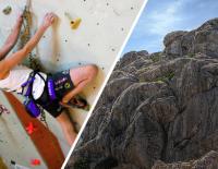 Trau dich raus: Klettern in der Halle und am Felsen / Bild: KK