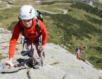 Zuwachs im Klettersteig-Angebot von Galtür: Feierliche Eröffnung des Familienklettersteiges "Little Ballun“ / Bild: Mike Gabl / TVB Paznaun-Ischgl
