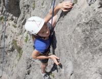 Kostenloses Schnupperklettern für Kinder und Jugendliche am 8. September in der Ehnbachklamm / Bild: Veranstalter