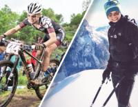 Die Umsteigerin: MTB-Pro Lisi Osl über ihr Winter-Hobby / Bilder: Lisi Osl