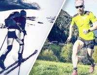 Der Umsteiger: Elite-Trailrunner Markus Kröll über seine Winter-Leidenschaft / Bild: Michael Werlberger // sportalpen.com / Salomon // Kollage: sportaktiv.com