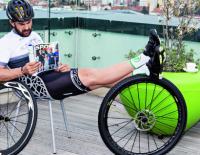 Als MTB-Neuling zum Dolomitenmann: Bitte warten, lieber Georg! / Bild: Thomas Polzer