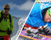 Skitouren Ausrüstung testen - Prototypen / Bild: Helmut Fuchs / Klaus Feistauer