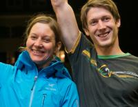 Steurer und Pinggera gewinnt 1. "Free Solo Masters" in Lienz /  Bild: Expa Pictures