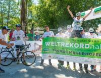 Eintrag ins Guiness Buch: Steirischer Extremradler schafft Höhenmeter-Weltrekord / Bild: Rene Strasse