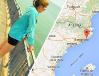 Gast-Blog: Eine Tussi auf Triathlon-Trainingslager / Bild: unicorn-racing Triathlon Training Blog Erfahrung Calella Barcelona Spanien Meer Triathletin