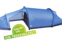 Erklär mir ... ein Trekkingzelt / Bild: Fjällräven / Button: SPORTaktiv / Montage: sportaktiv.com