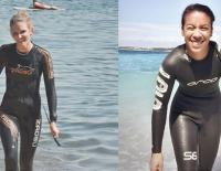 Triout Girls Julia und Donata Training für Ironman / Bild: trioutgirls