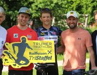 Triathlon-Grande-Dame und Snowboard-Weltmeister bei Trumer Triathlon 2017 am Start / Bild: Veranstaltung