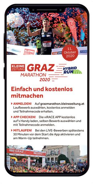 Graz Marathon findet statt - mit innovativer Technologie coronasicher