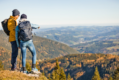 Magischer Herbst: So schön kann das Wandern auch mitten im Herbst noch sein