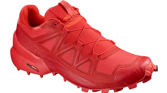 Salomon Trailschuh red