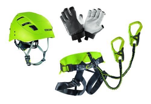 2. EDELRID Klettersteig-Schnuppercamp - Testmaterial