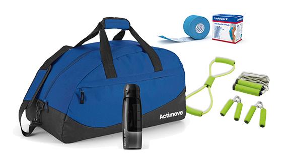 Gewinne 1 von 20 hochwertigen Sport-Sets von Leukotape® & Actimove®!