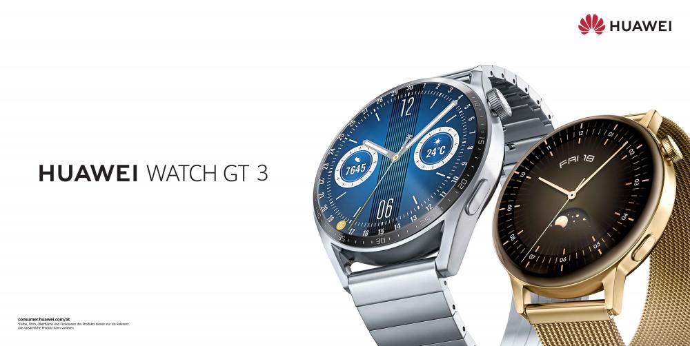 Die Huawei Watch GT 3 – dein Fitnesstrainer am Handgelenk!