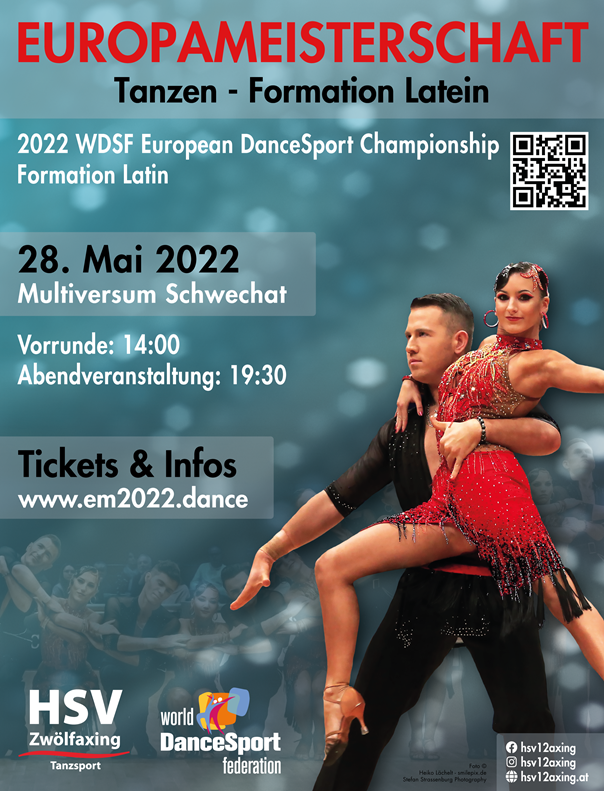 EM der TanzSport Latein Formationen - 28. Mai in Schwechat 