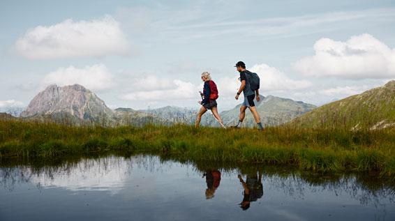 Wandern in Mittersill-Hollersbach-Stuhlfelden: Mit Blick auf den Nationalpark Hohe Tauern