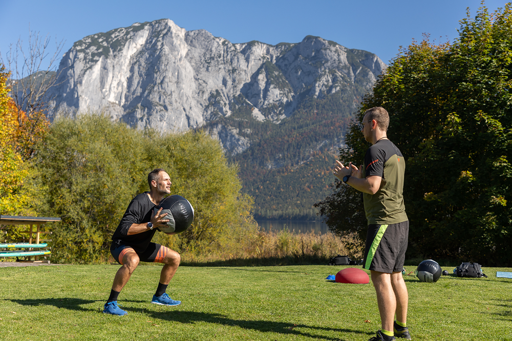 Volles Performance-Programm im VIVAMAYR Altaussee für unseren SPORTaktiv-Autor Axel Rabenstein
