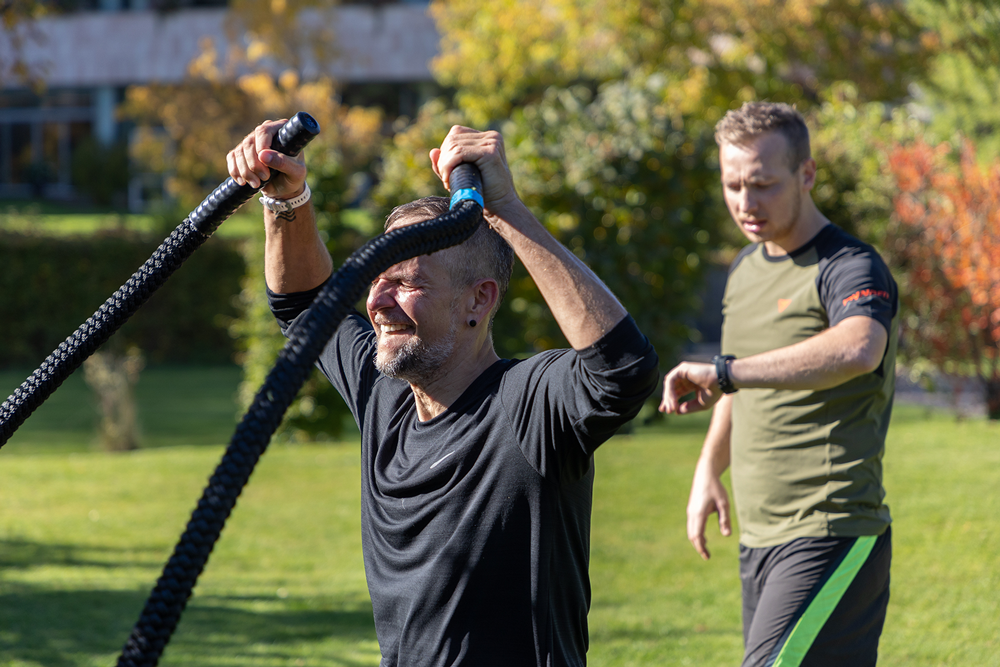 Volles Performance-Programm im VIVAMAYR Altaussee für unseren SPORTaktiv-Autor Axel Rabenstein