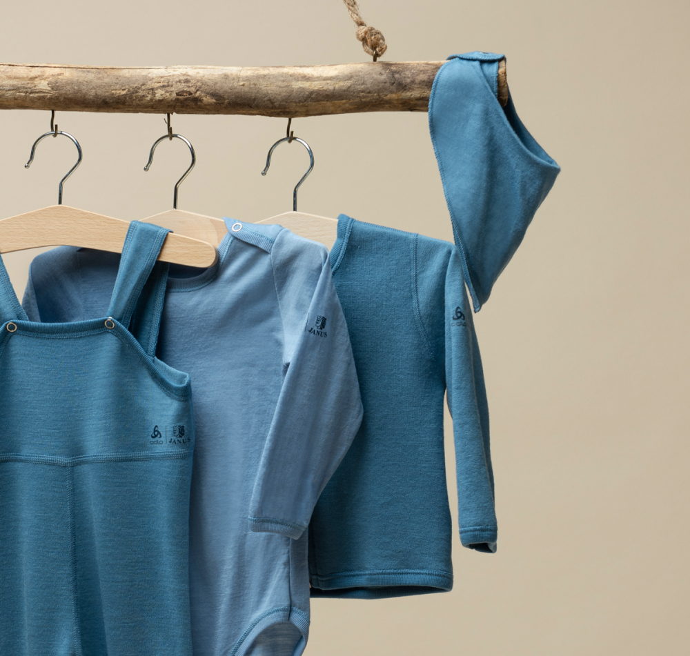 ODLO präsentiert Baby- und Kinderkollektion aus 100 Prozent Naturfasern