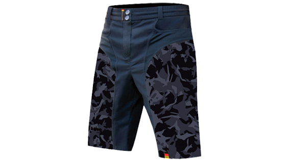 DOWE Race/Allround-­Bikeshort „Black Camo“