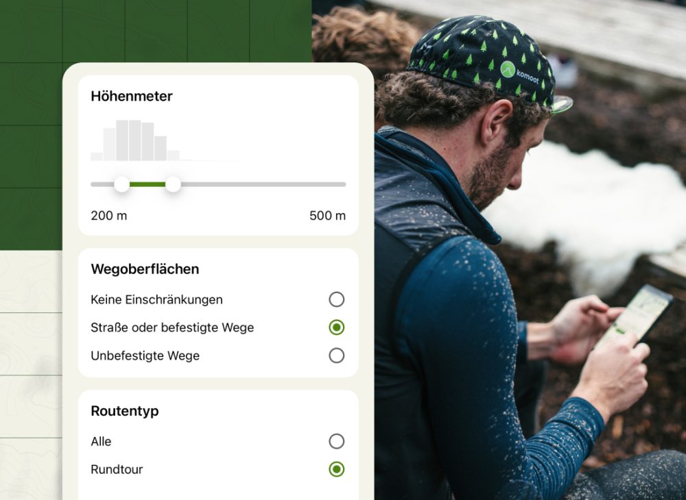 Tourenfinden leicht gemacht mit komoot