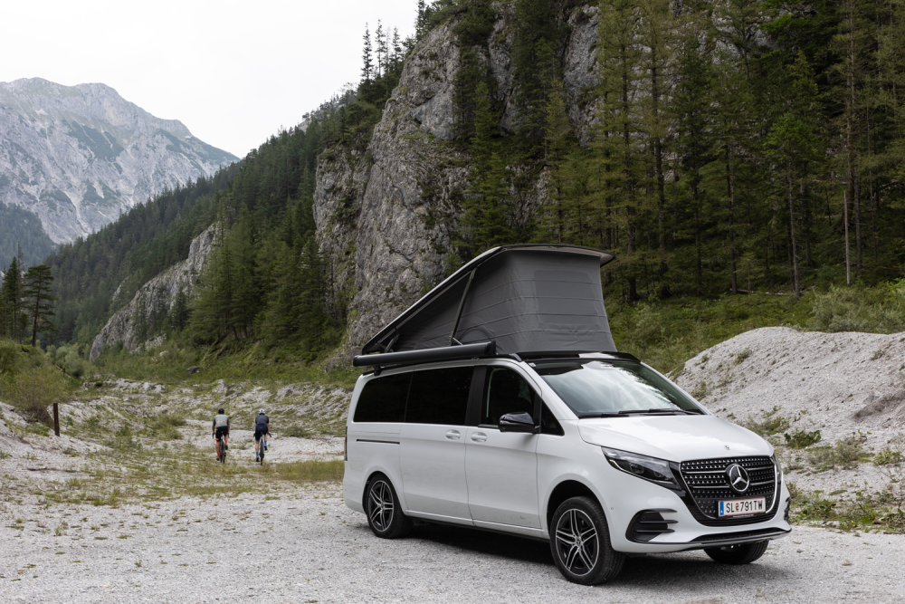 Camping 3.0: So „vanlifed“ es sich mit dem neuen Mercedes-Benz Marco Polo in der Luxusklasse
