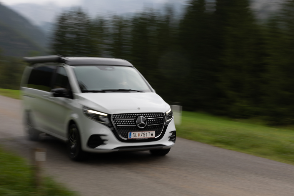 Camping 3.0: So „vanlifed“ es sich mit dem neuen Mercedes-Benz Marco Polo in der Luxusklasse
