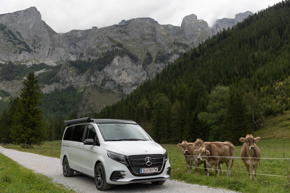 Camping 3.0: So „vanlifed“ es sich mit dem neuen Mercedes-Benz Marco Polo in der Luxusklasse