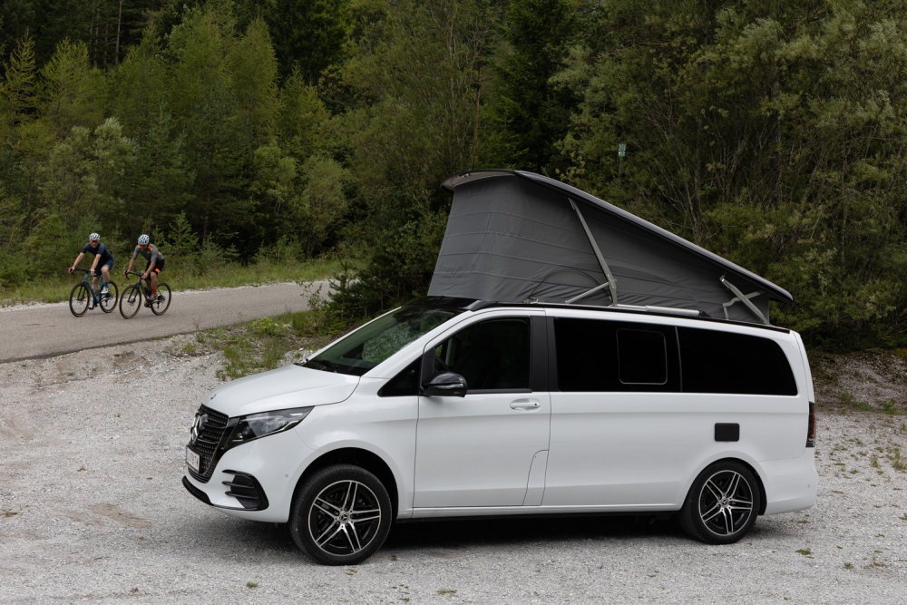 Camping 3.0: So „vanlifed“ es sich mit dem neuen Mercedes-Benz Marco Polo in der Luxusklasse