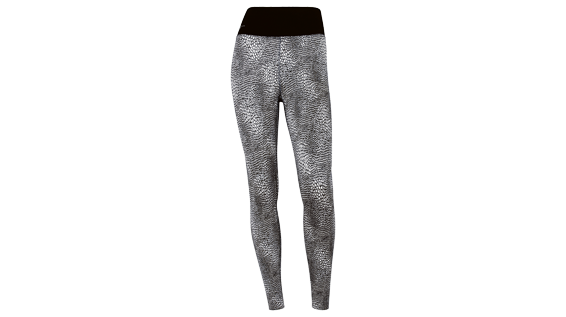Bubble grey: air control DeltaPad Sport-BH & sport tights massage von Anita active
