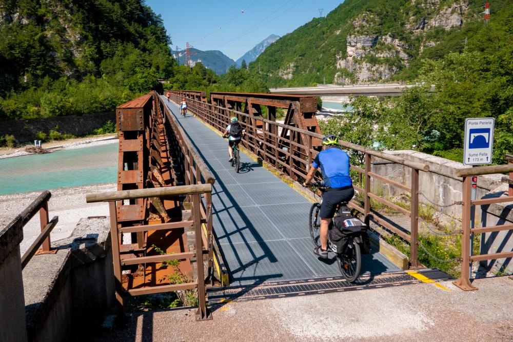 „FVG1“ - Der Radweg-Klassiker in Friaul