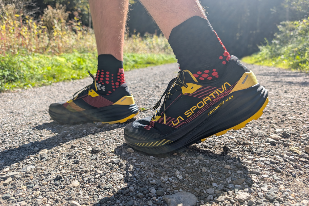 SPORTaktiv Ambassadors im Geländeeinsatz: So läuft sich der La Sportiva Prodigio Max