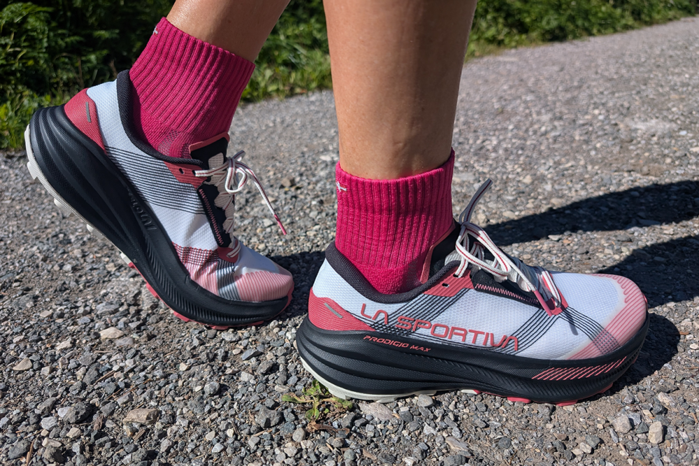 SPORTaktiv Ambassadors im Geländeeinsatz: So läuft sich der La Sportiva Prodigio Max