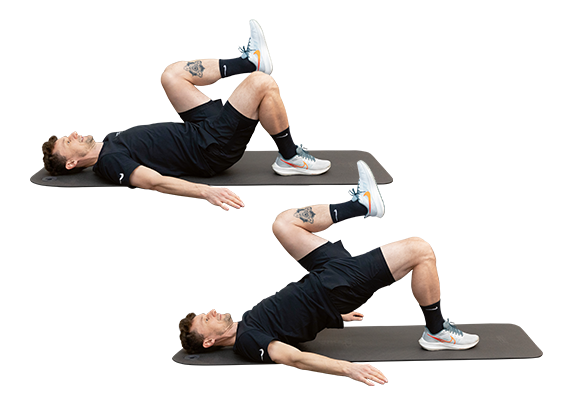 6 Übungen zu den großen Muskelgruppen