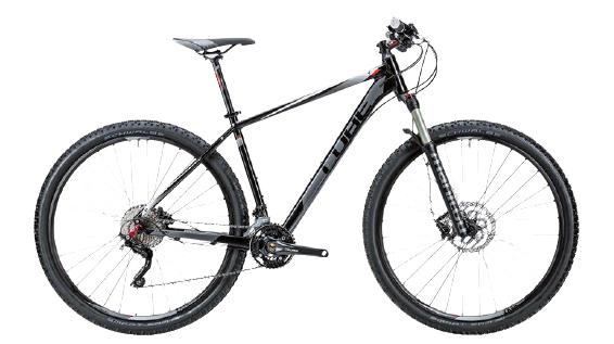 Im Schaufenster: 3 Hardtails im Vergleich / Bild: Cube