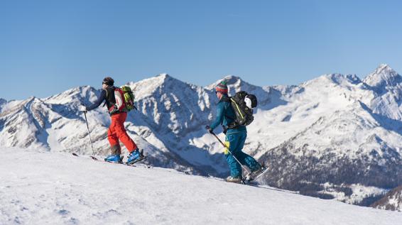 Die ersten Schritte am Nockberge Trail / Bild: Franz Gerdl Die ersten Schritte am Nockberge Trail / Bild: Franz Gerdl