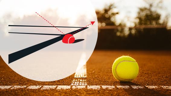 Ball-Physik: 4 erstaunliche Fakten rund ums Tennis / Bild: iStock / Popartic // Styria Media Design