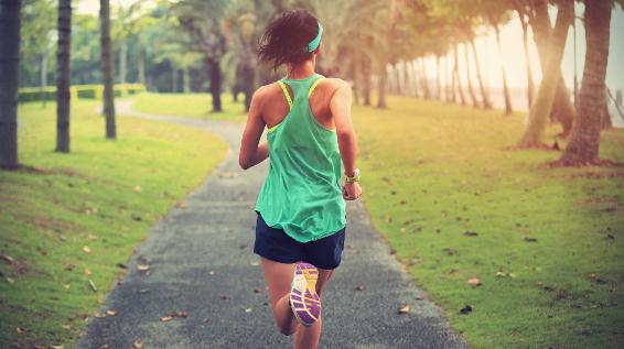 Joggen im Wald / Bild: istock