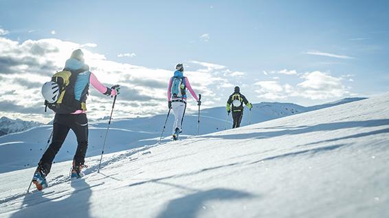 Skitourengehen und Schneeschuhwandern in Südtirol / Bild: Manuel Kottersteger