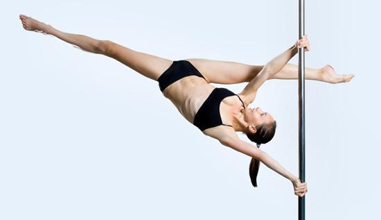 Fitness von der Stange: In 5 Schritten zum Pole Dance / Bild: Shutterstock