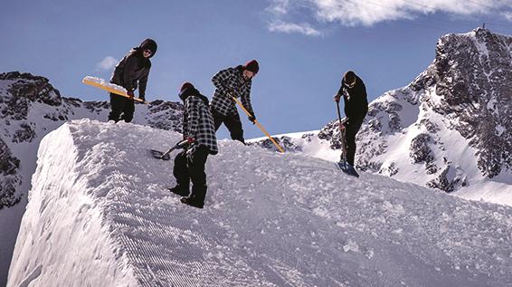 Die 5 wichtigsten Elemente eines Funparks / Bild: Snowpark Kitzsteinhorn Die 5 wichtigsten Elemente eines Funparks / Bild: Snowpark Kitzsteinhorn