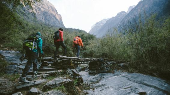 Der sitzt: Worauf du beim Kauf eines Wanderrucksacks achten solltest / Bild: iStock / Popartic