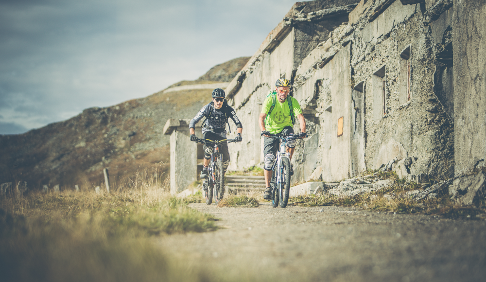 Biken beim Fun-Camp in Sterzing