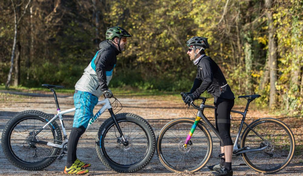 Fatbike vs. Gravelbike