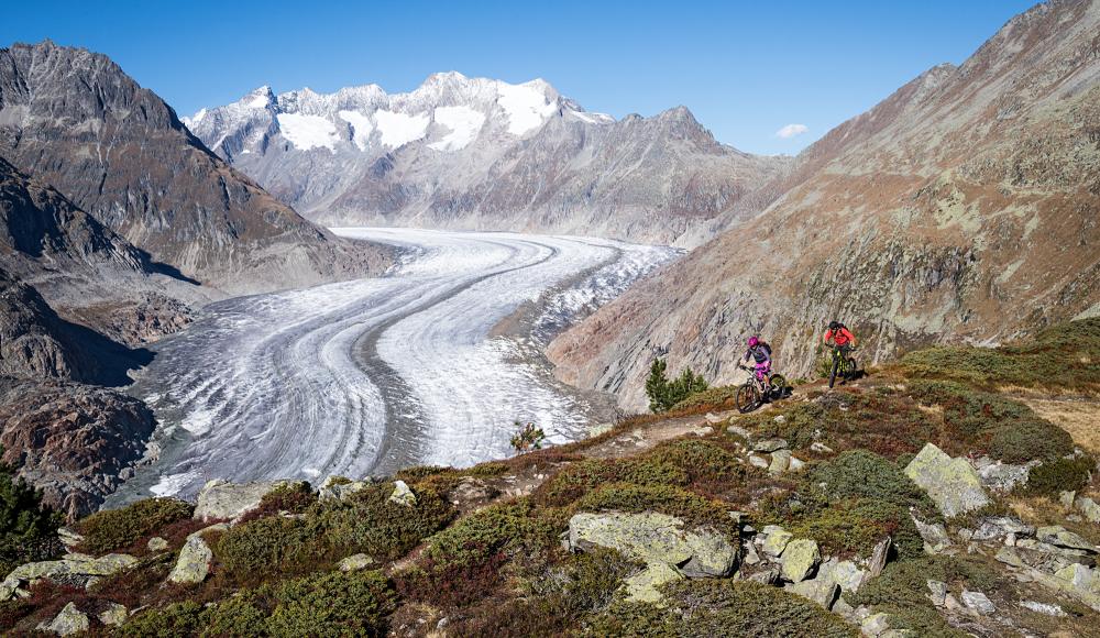 E-Mountainbiken mit Flyer