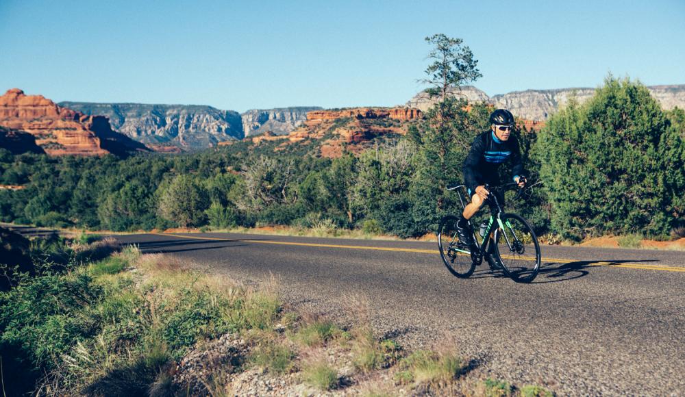 Rennradfahren mit Giant